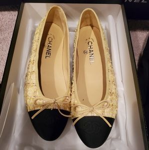 Chanel ballerina shoes